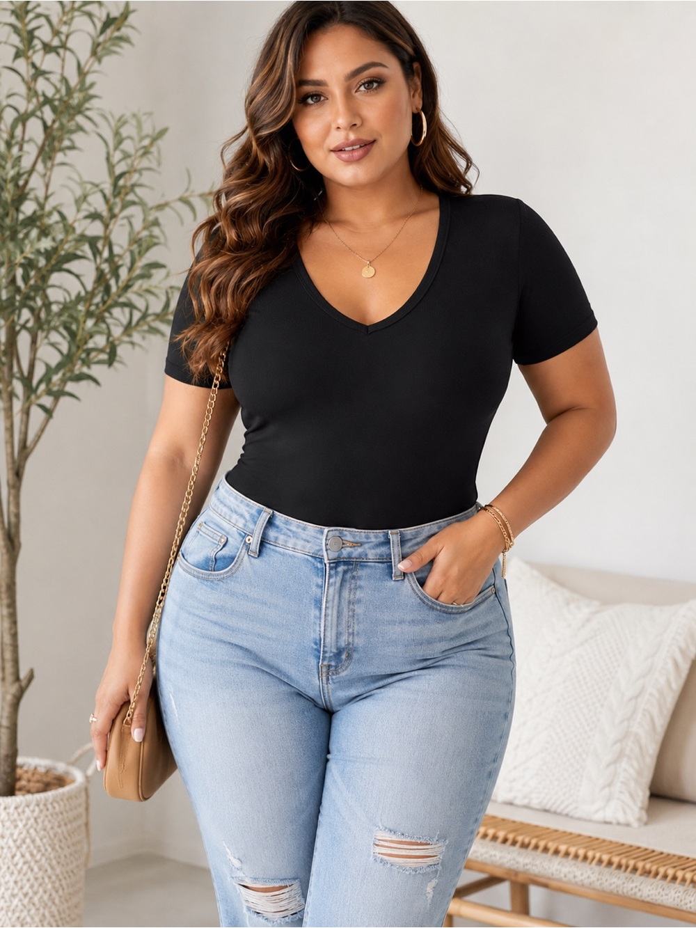 Torrid Black Bodysuit NWT Size 3X
